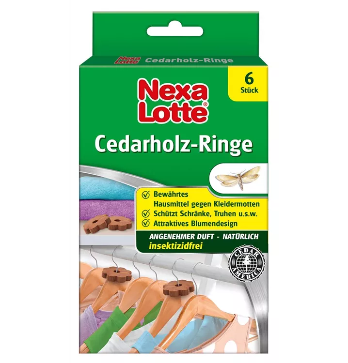 Nexa-Lotte Cedarholzringe