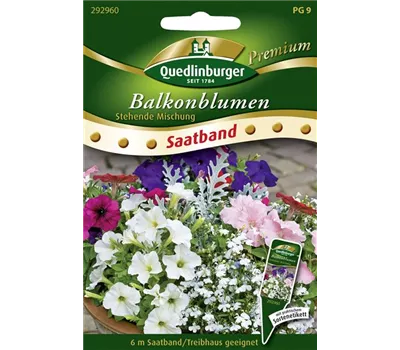 Balkonblumensamen 'Stehende Mischung'