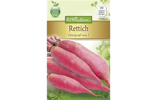 Rettichsamen 'Ostergruß Rosa 2'