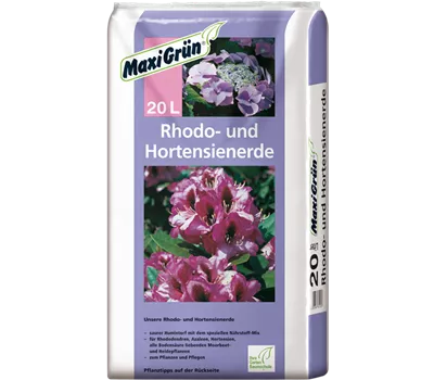 Rhododendron und Hortensienerde