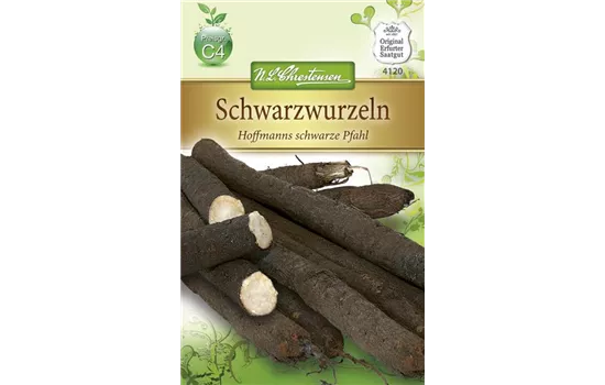 Schwarzwurzelsamen 'Hoffmanns schwarze Pfahl'