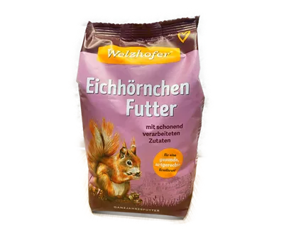 Eichhörnchenfutter