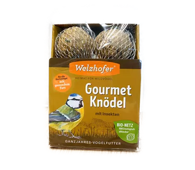 Gourmetknödel "mit Insekten"