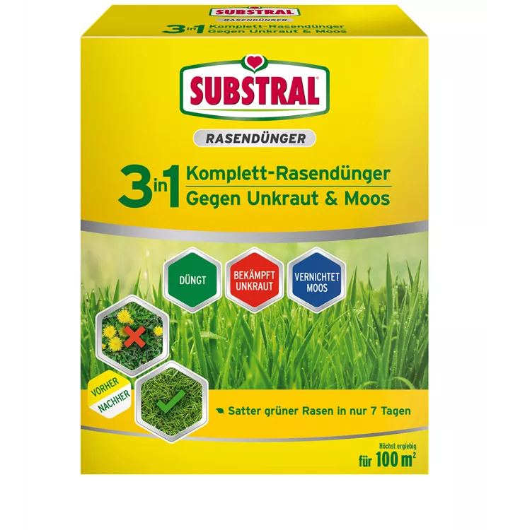 Substral 3in1 Komplettrasendünger