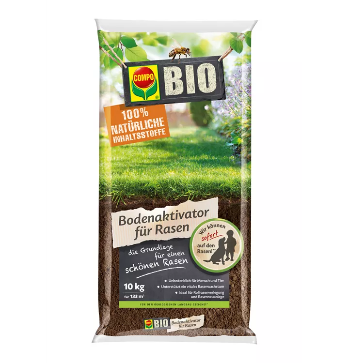 Compo BIO Bodenaktivator für Rasen & Garten 