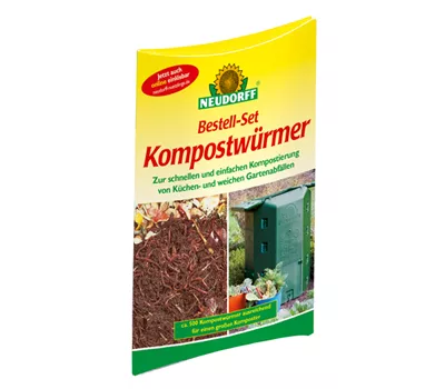 Neudorff Bestell-Set Kompostwürmer