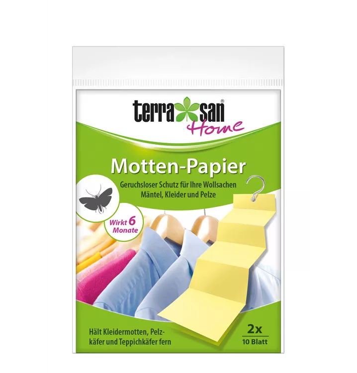 Terrasan Home Motten-Papier 