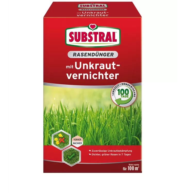 Substral Rasen-Dünger mit Unkrautvernichter