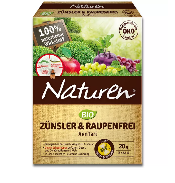 Naturen Bio Zünsler & Raupenfrei Xentari