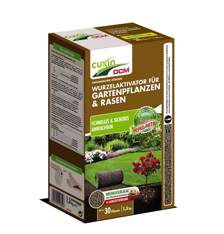 Cuxin Wurzelaktivator für Gartenpflanzen & Rasen