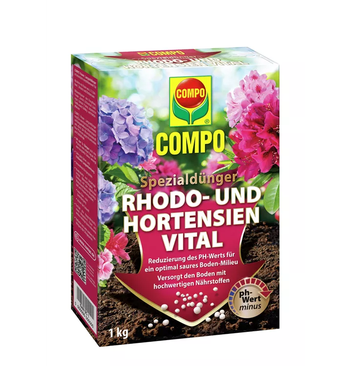 Compo Vital für Hortensien & Rhododendren 