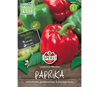 Paprika 'Californian Wonder'