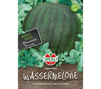 Kompakte Wassermelone 'Sugar Baby'