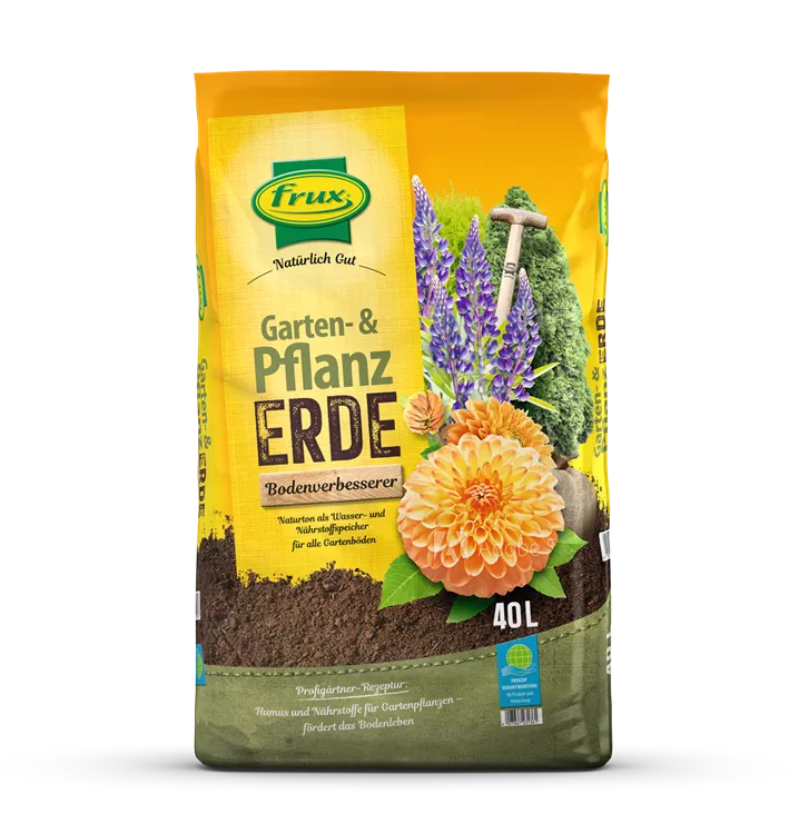 frux Garten- & Pflanzerde – Bodenverbesserer