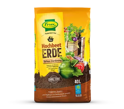 frux Bio Hochbeeterde – Urban Gardening