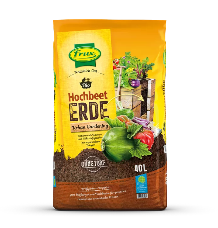 frux Bio Hochbeeterde – Urban Gardening