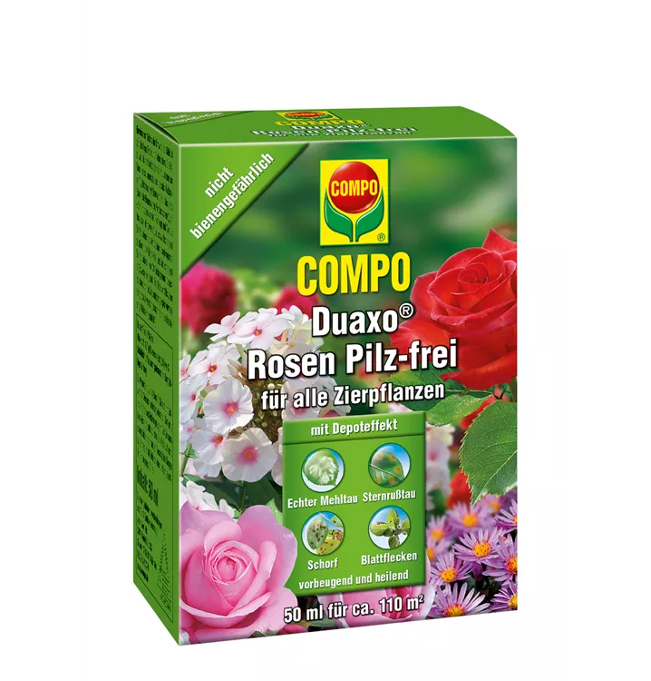 Compo Duaxo Rosen Pilz-frei für alle Zierpflanzen 