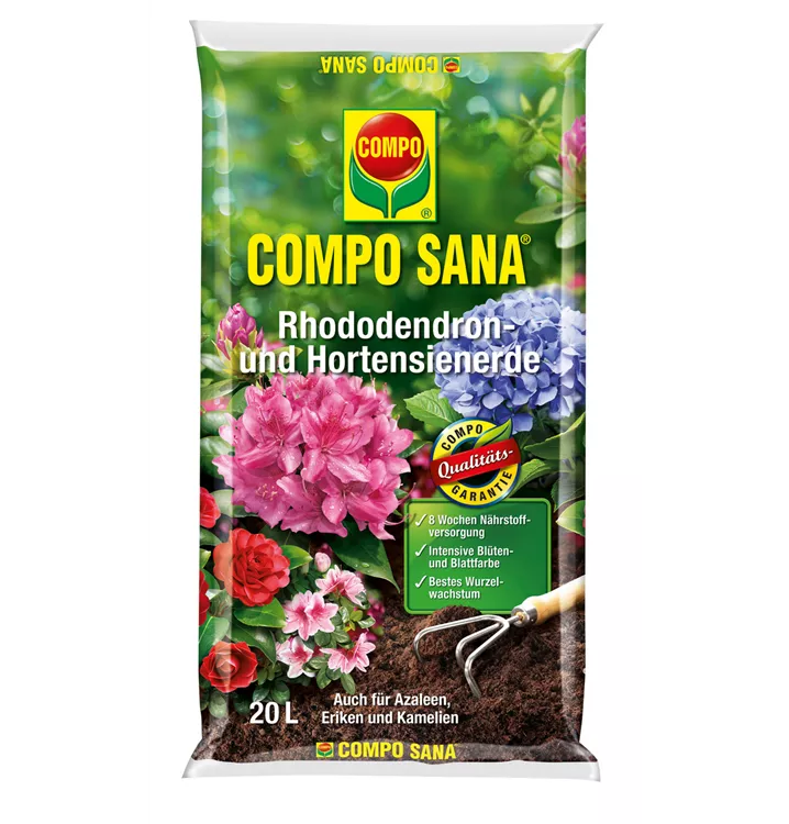 Compo Sana Rhododendron- und Hortensienerde 