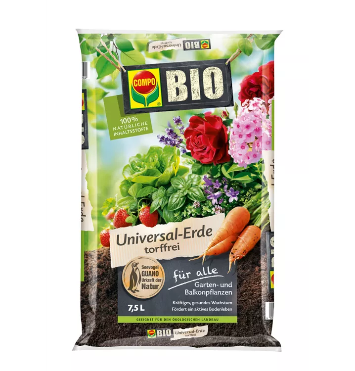 Compo BIO Universal-Erde torffrei 